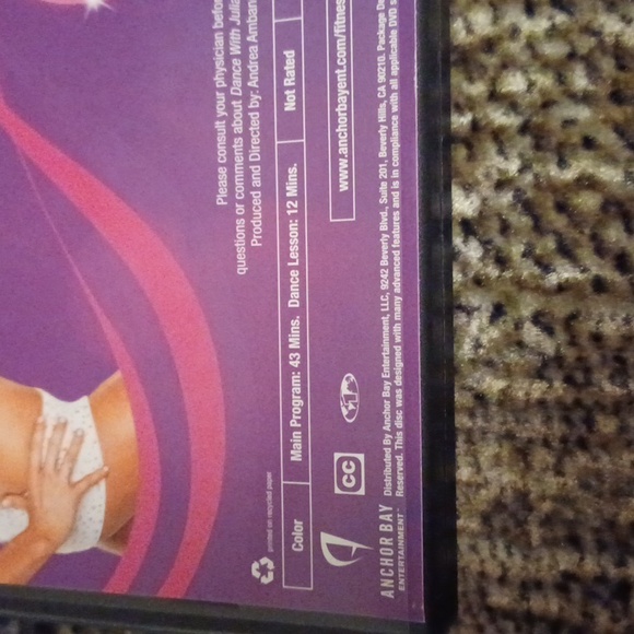 4/$40 Dance With Julianne - Cardio Ballroom Dance Workout DVD - Picture 5 of 6